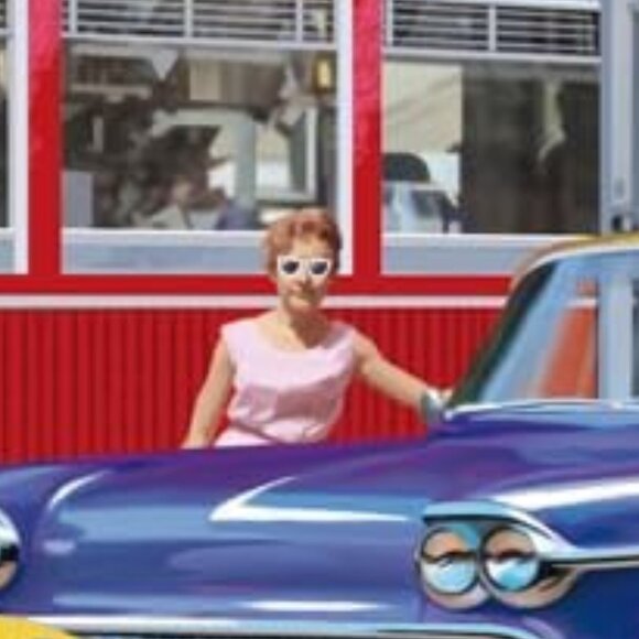 New sealed Ravensburger 750 pcs Large Format Adult Puzzle-Meet at Jack's - Picture 4 of 16